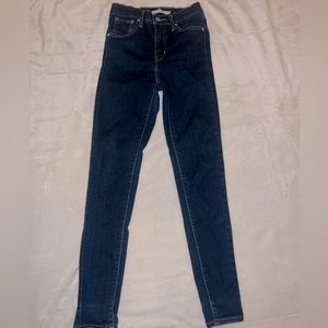 Levi’s Mile high super skinny women’s jeans sz 25